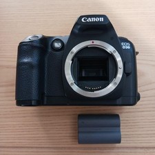Canon EOS 30D Digital SLR Camera 8.2MP Body Only Black With Battery Used #3051