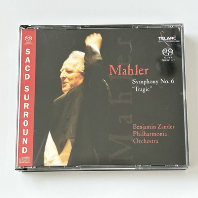 Mahler SYMPHONY NO 6 TRAGIC Zander [Telarc 3 CD Box Set] EXCELLENT