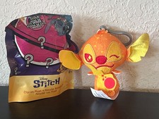 2025 Disney STITCH Outta This World ORANGE STITCH w/Asteroid Clip-On 3.5" Plush