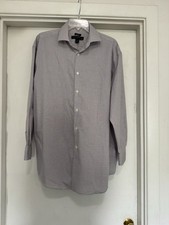 Pronto Uomo Non Iron Classic Button Shirt Men's Size 17 32/33