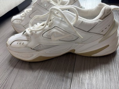 Nike M2K Tekno Summit White Sneakers Womens 8.5 Chunky Retro 90s Style
