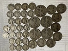 90% Silver Walking Liberty 50c Wash 25c Merc 10c Early/Better Dates Mintmarks $7