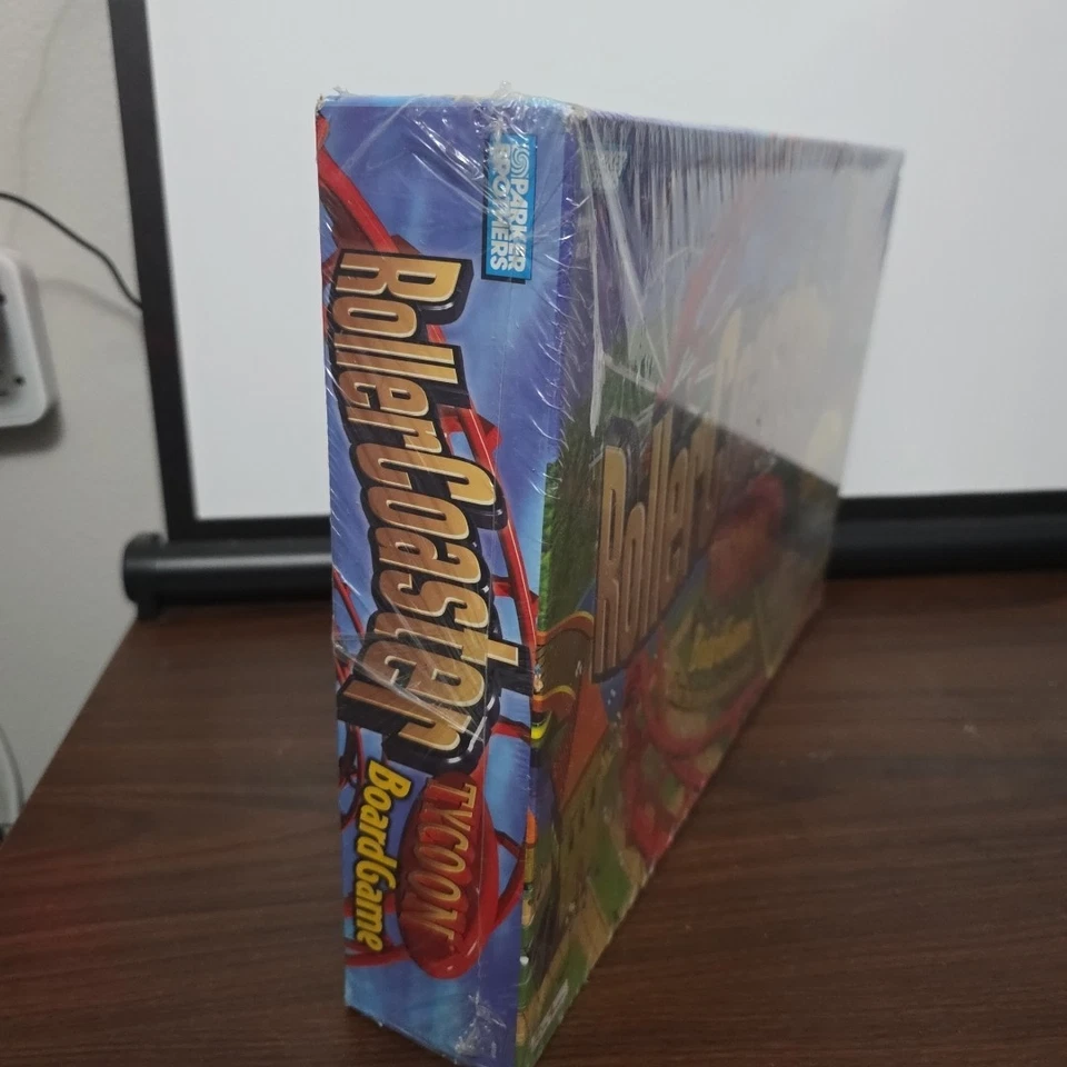 ROLLER COASTER TYCOON Board Game  - Parker Brothers - 2002 - NEW Dmg Box - Image 2 of 4