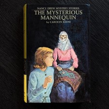 47 The Mysterious Mannequin Nancy Drew Mystery Books -1970 (white-endpages)