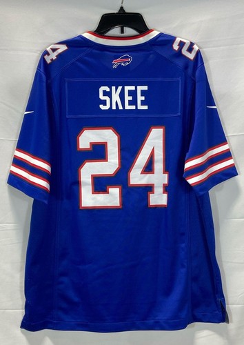 Nike NFL Mens Blue Buffalo Bills Skee #24 Football Jersey Size Large - Picture 2 of 6