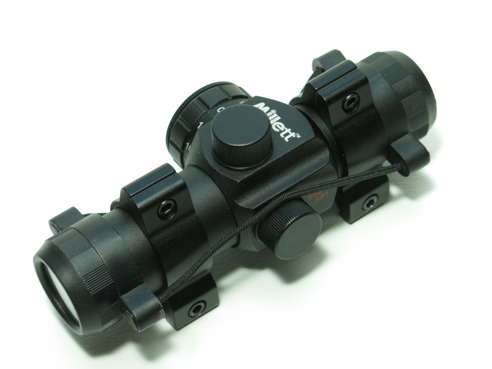 Millett SP-1 Compact 1" 3 MOA Red Dot Sight 1X Scope Rifle Handgun Shotgun Black