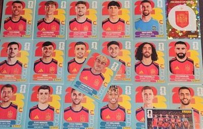 Panini FIFA World Cup 2026 Team Set Spain Spanien LATIN  20 Sticker Full ESP