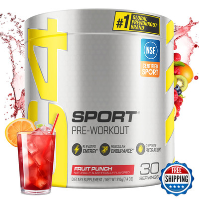 Cellucor C4 Sport Pre Workout Powder Fruit Punch - Nsf Certified For Sport 30