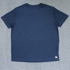 Vuori Strato Tech Tee T Shirt Mens XL Blue Performance Yoga Workout Gym V126