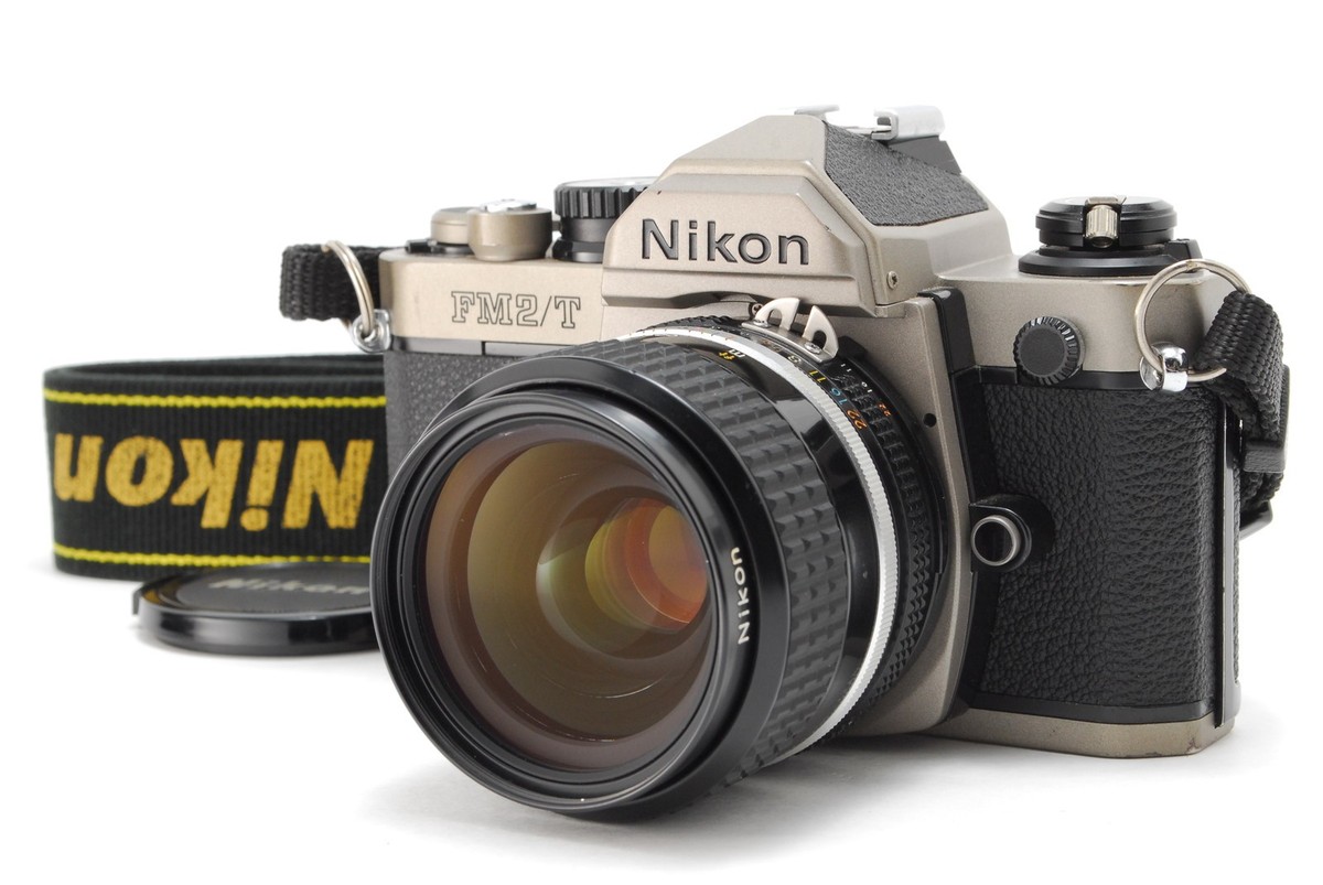 【美品】　Nikon FM2/T MINT] Nikon FM2/T Titanium 35mm SLR Film Camera – Rare, Mint
