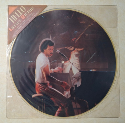 Lionel Richie Hello Picture Disc Vinyl EP Promo Collector's Edition Motown 1984