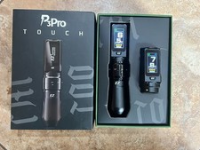 EZ P3 Pro Touch Tattoo Gun w/ 2 Batteries Adjustable Stroke Touch Screen