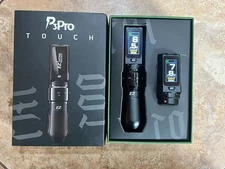 EZ P3 Pro Touch Tattoo Gun w/ 2 Batteries Adjustable Stroke Touch Screen