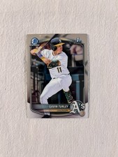 2025 Bowman Draft Chrome - #BDC-28 Gavin Turley Athletics 1st Bowman