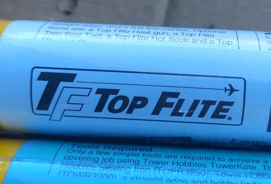 New 2 Rolls EconoKote TowerKote Cub Yellow RC Model Airplane Film Covering NOS - Image 2 of 4