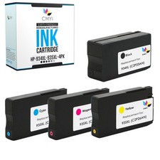 CMYi 4Pack Compatible 934XL 935XL Ink Cartridges for HP OfficeJet 6230 6830 6835