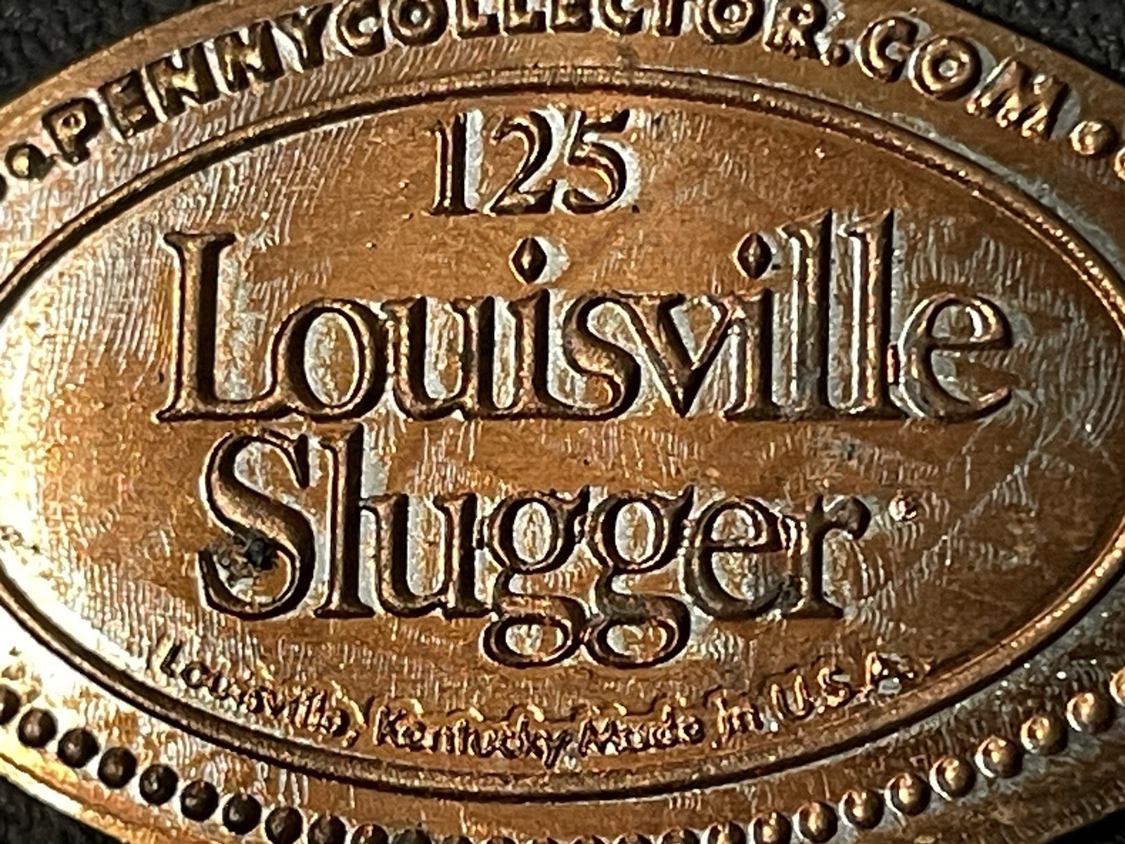 Louisville Slugger Louisville KY Made In The U.S.A. Zc Elongated Penny #110312