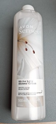 Avon Senses Duschcreme,- 500 ml, White Lily 