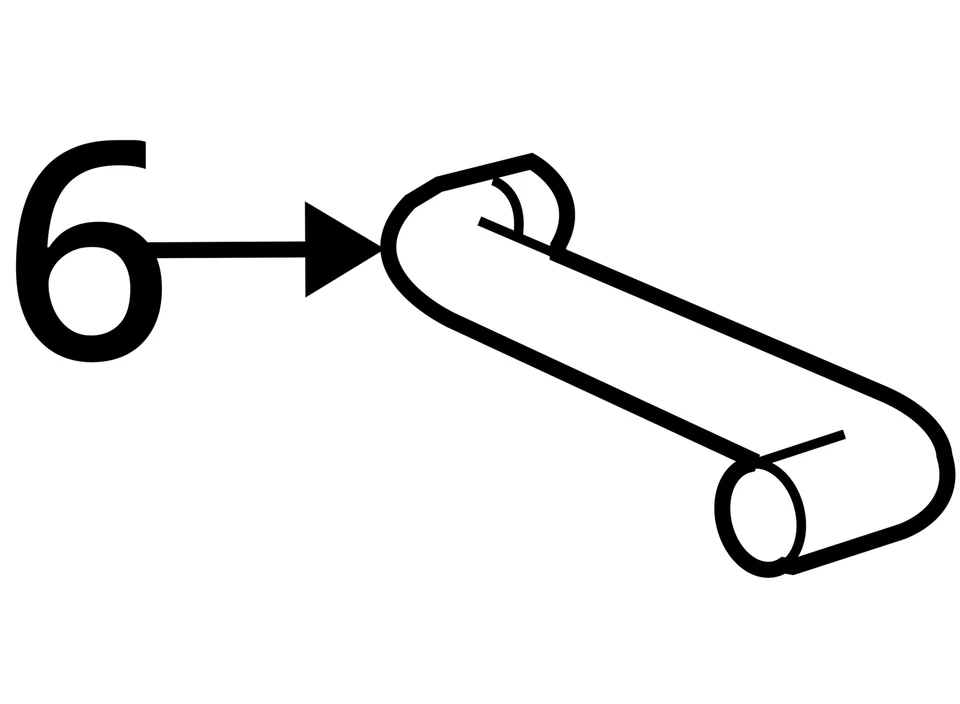MANGUERA RADIADOR CHRYSLER 68013638AA NUEVO OEM 68013638AA Foto 4 de 4