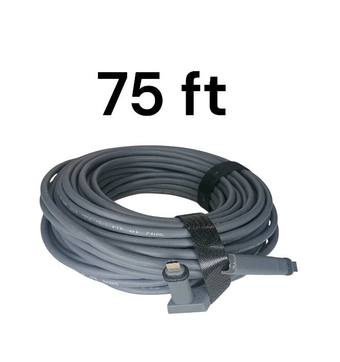 Starlink Cable 75 FT, Gen 2 Rectangular Satellite Replacement, CMR Rated 24AWG