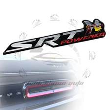 For All Cars Trunk SCAT Pack SRT Powered Emblem Nameplate Badge
