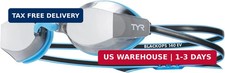 TYR Youth Black Ops 140 EV Mirrored Racing Goggles - Competition Ready Swim Gogg