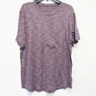 Lululemon Men's Heathered Purple Short Sleeve Crew Neck T-Shirt Size S