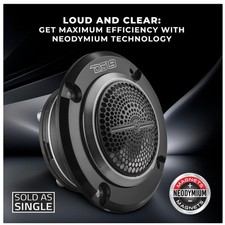 Professional Grade Neodymium Super Tweeters -...