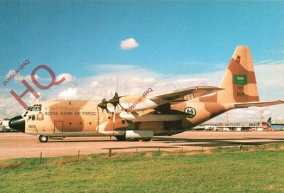 Ansichtskarte, ROYAL SAUDI AIR FORCE LOCKHEED C-130 HERCULES 1619 [TAS]