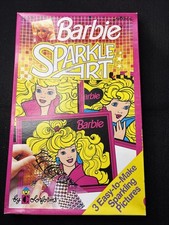 Vintage 1991 Barbie Sparkle Art by Colorforms. Sealed Box No. 871