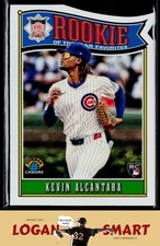 Kevin Alcántara 2025 Bowman Rookie of the Year Favorites #ROY-15 Chicago Cubs