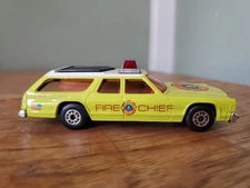 Matchbox Speed Kings K67/68 Dodge Monaco Estate Fire Chief Car EXC++