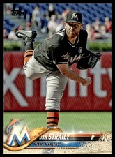 2018 Topps Dan Straily Miami Marlins #561