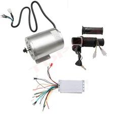 48v 1800w Brushless Electric Quad Motor Kit Speed Controller Throttle Go Kart