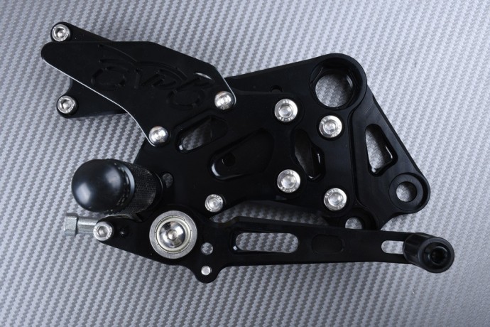 Commandes reculées alu anodisé or pour moto KTM RC 200 - 3