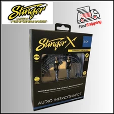 Stinger XI1220 / X1 SERIES - 2 CHANNEL RCA INTERCONNECT CABLES - 20FT    **NEW**