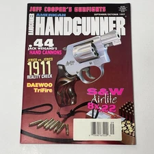 American Handgunner Magazine Sept/Oct 1997 .44 Jack Weigand Hand Cannon Jerico