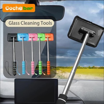 Automobile Windshield Water Scraping Telescopic Glass Wiper Auto Cleaning Tools