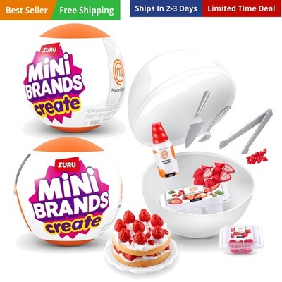 Master Chef Mini Brands Series 1 2 Pack - Collect and Create 11 MasterChef Di...