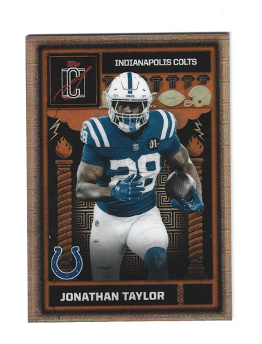 2025 Topps Signature Jonathan Taylor Base (RAW)