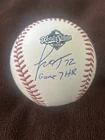 MIGUEL ROJAS SIGNED AUTOGRAPHED GAME 7 HR 2025 WORLD SERIES BASEBALL MLB DODGERS