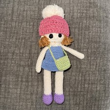 Amigurumi crocheted stuffed Doll 10  