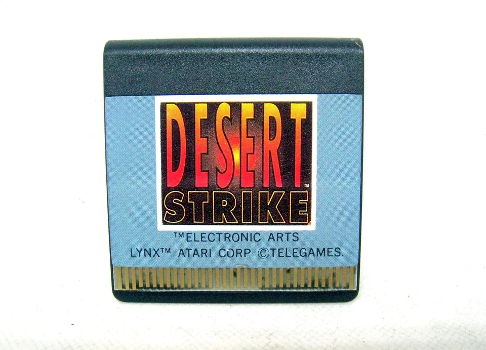 ATARI Lynx Video Game - Desert Strike (1992) PAL with Manual - Image 3 of 4
