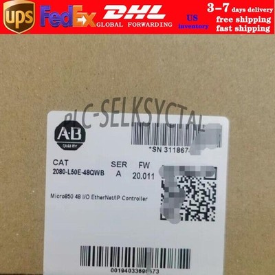 AB 2080-L50E-48QWB Micro850 48 I/O EtherNet/IP Controller US Free Tax