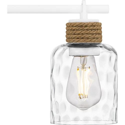 Quoizel BTC8624 Baltic 3 Light 24"W Vanity Light - White - Picture 4 of 11