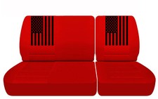 Truck Seat Covers Fits 1988 To 1991 Chevy Ck 1500 Red 4060 Split Bench Truck Seat Covers Fits 1988 To 1991 Chevy Ck 1500 Red 4060 Split Bench