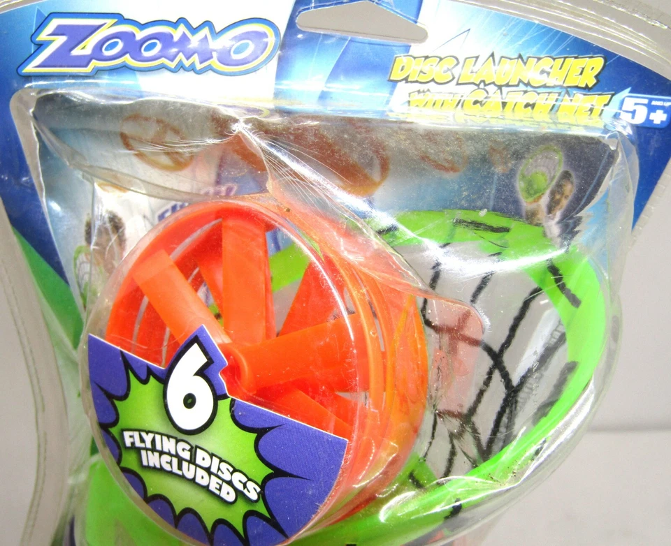 Lanzador de discos Zoomo con red de captura. Nuevo. Foto 3 de 4