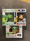 Lot Of 3 Funko Pops - Green Giant, The Child Yoda, Rangers Captain - New 