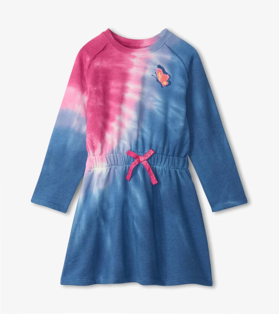 Hatley Cinched Waist Dress - Tie Dye Burst Hatley Cinched Waist Dress - Tie Dye Burst