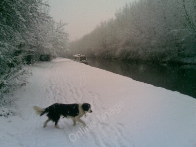 Photo 6x4 Grand Union Canal in the Snow Kings Langley  c2010